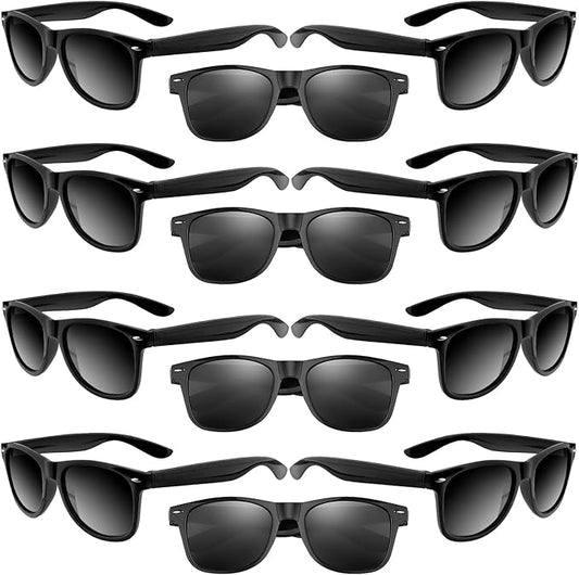 ASTARON 12 Pack Party Sunglasses Bulk Neon Party Favors for Beach Wedding Party Pool Party Supplies