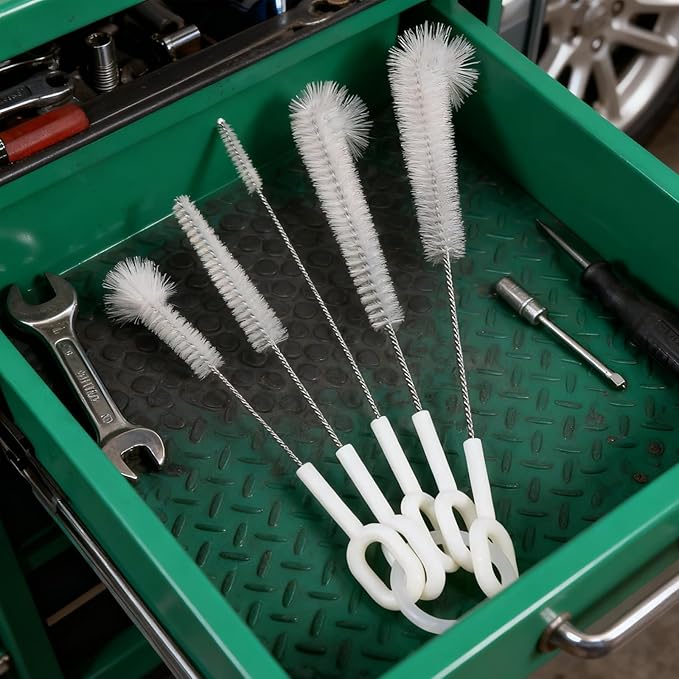 Bottle Cleaning BrushesStraw Cleaner Brush Extend, Long Straw Cleaner Brush Set, Straw Cleaner Brush Extend, 5 Set of Bottle Brush Flexible Cleaning Brushes Kitchen Nylon Multifunction