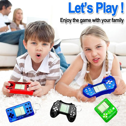 25 Pcs Video Game Party Favors, Mini Video Games Keychain, Gamer Birthday Party Decorations, Gamer Party Favors for Kids 8-12, Classroom Prizes, Goodies Bags Stuffer, Backpack