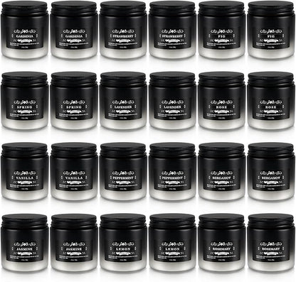 24 Pack Scented Candles with Added Natural Essential Oils, 3.5oz, Suitable for Various Festivals, Parties, Yoga, and Home Scened