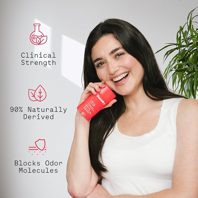 Clinical-Strength Antiperspirant Deodorant for Women and Men - Clean formula with Natural Ingredients, Odor, and Excessive Sweat protection for Armpits - Sweatwater + Sea Salt/Cool Citrus + Cedar