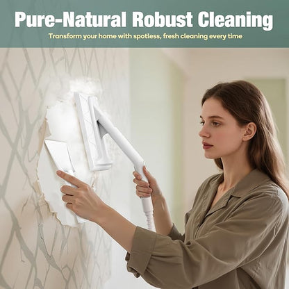 Newbealer Heavy-Duty Steam Cleaner for Home, Stainless Steel Boiler, Steam Mop with 25-Piece Accessories, Max 5 Bar, Multi-Purpose Steamer for Floors, Cars, Furniture, Tiles, and More