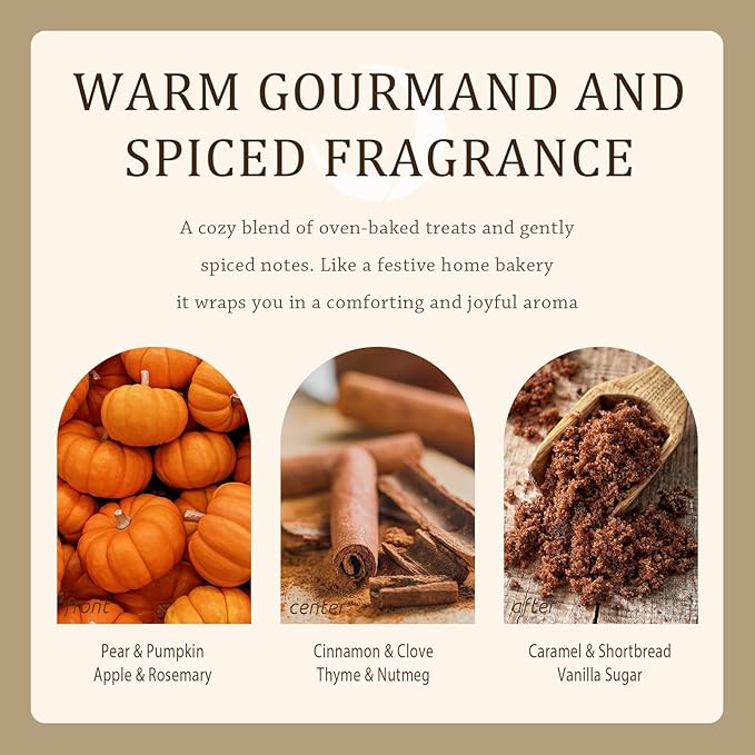 Winter Candle Gift Set for Women (2-Pack) - Gourmand, Fruity & Sweet Scented Soy Wax Candles, Clean Burning, Eco-Friendly, Cozy Home Decor Gift (8.8 oz Each) (Joyride Set No. 07)