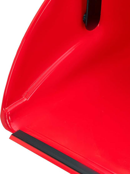 Amazon Basics Jumbo Lobby Dustpan - 6-Pack, Red