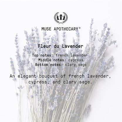 Muse Apothecary Hand Ritual - Aromatic and Nourishing Foaming Hand Soap, Infused with Natural Aromatherapy Essential Oils - USDA Certified Biobased - 11.5 oz, Fleur du Lavender, Pack of 2