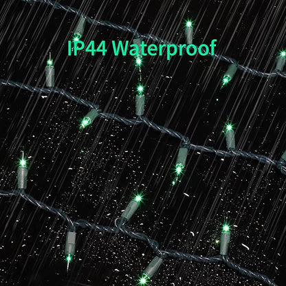 Green Wire,Green Incandescent Bulb 300 Mini String Lights for Indoor Christmas Tree Garland Birthday Wedding Party Festival Decoration