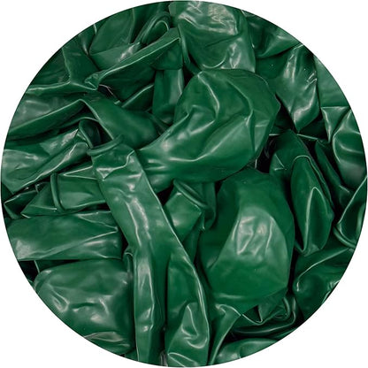 Dark Green Balloons 50 Pack, 12 Inch Dark Green Latex Balloons For Birthdays, Weddings, Baby Showers, Holidays