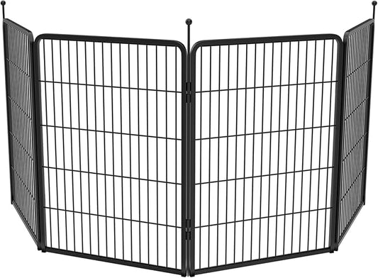 FXW Instant Unleashed Dog Playpen, Portable Pet Fence for Outdoor, RV Trips, and Camping, 45inch, 4 Panels for Large Dogs│Patented