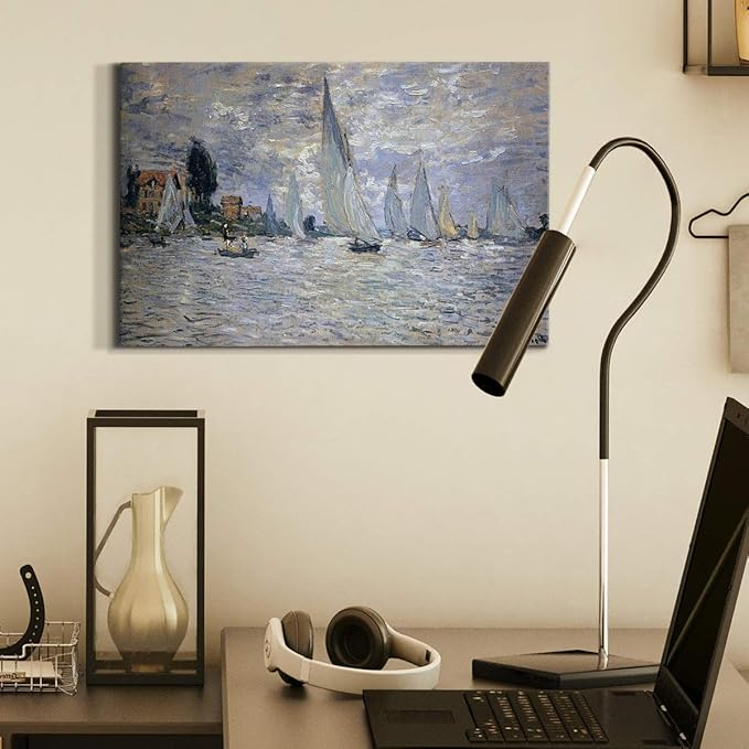 Home Decor Landscape Canvas Wall Art Abstract Floral Painting Modern Pictures Artwork Decoration for Living Room Kitchen Bathroom Office, Ready to Hang