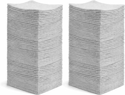 Angel-in-Armor White Shop Towels (14”x14”) – 250 Unit Box of Lint-Free Cotton Shop Towel Cleaning Rags – Durable Shop Rags for Auto, Garage, Industrial, and Commercial Use