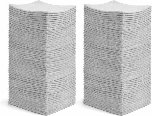Angel-in-Armor White Shop Towels (14”x14”) – 150 Unit Box of Lint-Free Cotton Shop Towel Cleaning Rags – Durable Shop Rags for Auto, Garage, Industrial, and Commercial Use