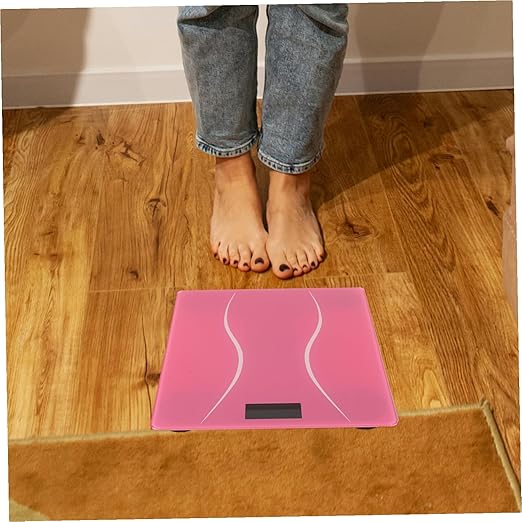 Rechargeable Digital Body Weight Scale for Women Accurate Portable Weighing Machine Lightweight Wear-Resistant Design for Daily Use and Home Display