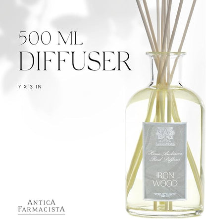 Antica Farmacista Home Ambiance Diffuser, Ironwood, 16.9 Fl Oz