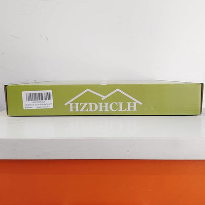 HZDHCLH Wall Clocks Battery Operated,12 inch Silent Non Ticking Modern Wall Clock for Living Room Bedroom Kitchen Office Classroom Decor (Olive Green and Gold)