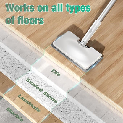 11-in-1 Steam Mop - Detachable Handheld Steam Cleaner with 380mL Tank, 260℉ Floor Steamer for Hardwood, Tile, Grout, Windows, Bath & Kitchen - 3-Level Steam Control, Multi-Purpose Floor Steam Cleaner
