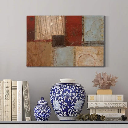 Home Decor Landscape Canvas Wall Art Abstract Floral Painting Modern Pictures Artwork Decoration for Living Room Kitchen Bathroom Office, Ready to Hang