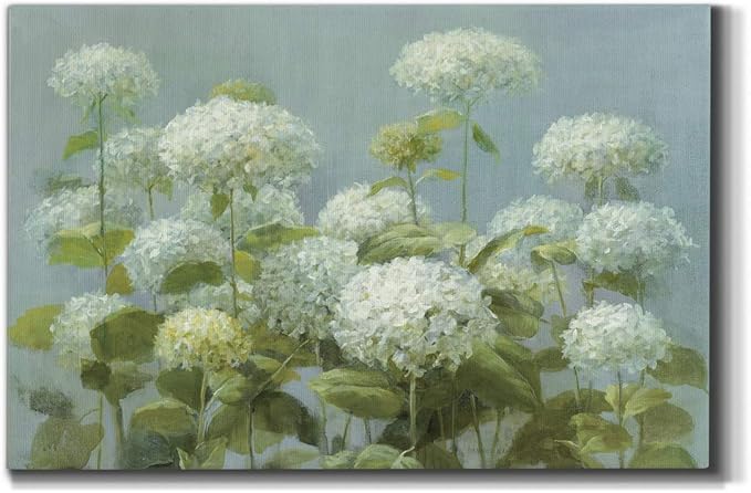 Home Decor Landscape Canvas Wall Art Abstract Floral Painting Modern Pictures Artwork Decoration for Living Room Kitchen Bathroom Office, Ready to Hang