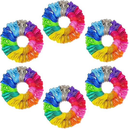 600 Pcs Balloons Assorted Color, Rainbow Birthday Strong Latex Balloon Bulk Pack for or Birthday Wedding Anniversary Party Decorations