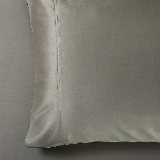 Royal Hotel Bedding ABRIPEDIC Sheets, Viscose from Bamboo, Sheet Set 600 Thread Count, Silky Soft Sheets, Viscose from Bamboo, Sheet Set, Twin-XL, Gray