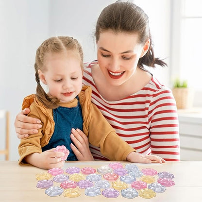 40pcs Mini Squishies Squishy Toy Cat Party Favors for Kids, Cat's paw Mochi Squishy Toys Kawaii Stress Reliever Anxiety Toys for Boys Girls, Pinata Fillers, Goodie Bag Stuffers for Toddlers Adults