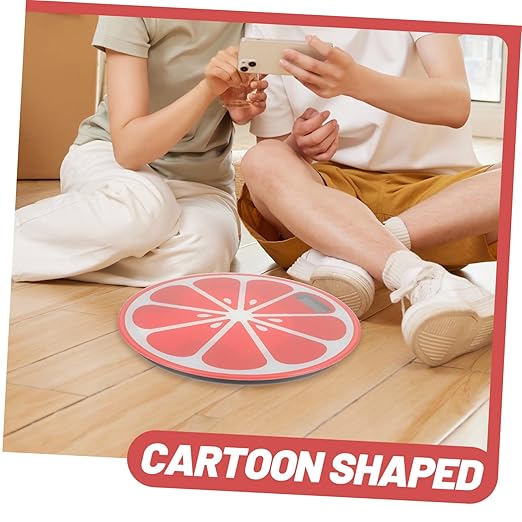 Cartoon Tempered Digital Weight Scale Small Portable Body Balance Scale for Travel and Home Use with Compact Lightweight Design