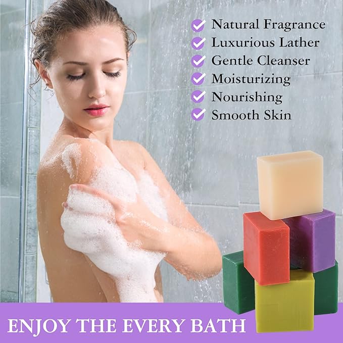 12 Pack Bar Soap Gifts,Easter Basket Stuffers for Teen Girls,Mothers Day Gifts for Mom,Bridesmaid Gifts,Teacher Appreciation Gifts Nurse Gifts Bath Soaps Hands Wash Bar Travel Size Soap Bar