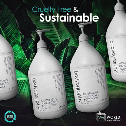 World Amenities Bodyography Hand Soap and Body Wash