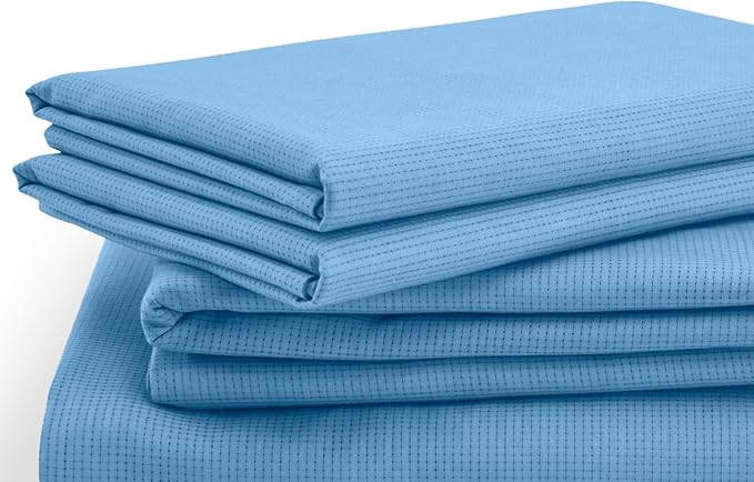 TEMPUR ProAir Sheet Set Blue Azure - Split Cal King