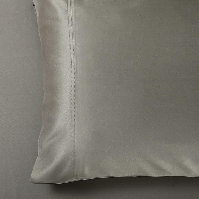 Royal Hotel Bedding ABRIPEDIC Sheets, Viscose from Bamboo, Sheet Set 600 Thread Count, Silky Soft Sheets, Viscose from Bamboo, Sheet Set, California-King, Gray