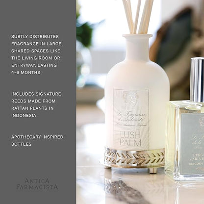 Antica Farmacista Home Ambiance Diffuser, Lush Palm, 16.9 Fl Oz
