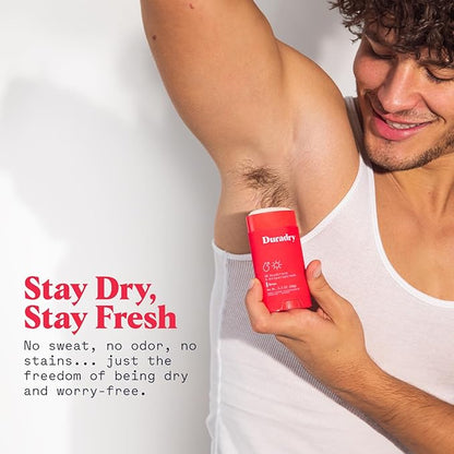 Duradry Clinical-Strength Antiperspirant Deodorant for Women and Men – Clean Formula with Natural Ingredients for Odor and Excessive Sweat Protection – (Cool Citrus + Cedar)2.3 Oz