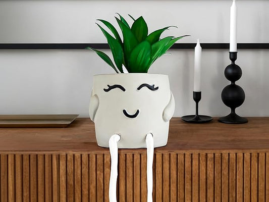 OLEEK small fake plants office decor - fake succulents plants artificial for desk decor - fake plant office decorations for work - office decor for women - office plants cubicle accessories room décor