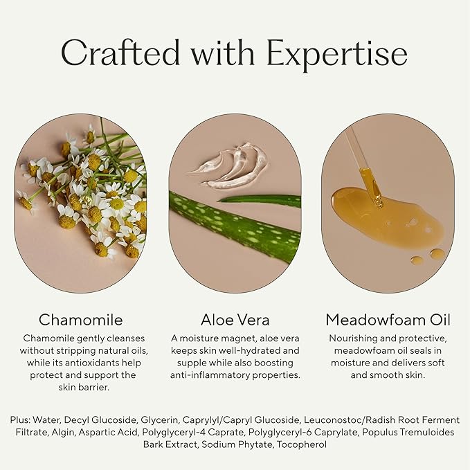 Branch Basics Gel Hand Soap Refill – 32oz Pouch | Plant & Mineral-Based Formula with Aloe, Chamomile & Meadowfoam Oil | Fragrance-Free, Gentle & Safe for Sensitive Skin