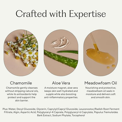 Branch Basics Gel Hand Soap Refill – 32oz Pouch | Plant & Mineral-Based Formula with Aloe, Chamomile & Meadowfoam Oil | Fragrance-Free, Gentle & Safe for Sensitive Skin