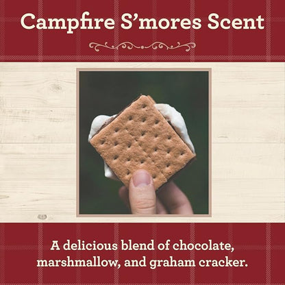 Our Own Candle Company Campfire S’Mores Scented Candle, Mason Jar, 13oz, Long Lasting 100 Hour Burn, Fall & Holiday Gift