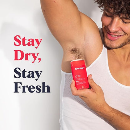 Clinical-Strength Antiperspirant Deodorant for Women and Men - Clean formula with Natural Ingredients, Odor, and Excessive Sweat protection for Armpits - Crisp Pear + Vanilla/Sweatwater + Sea Salt