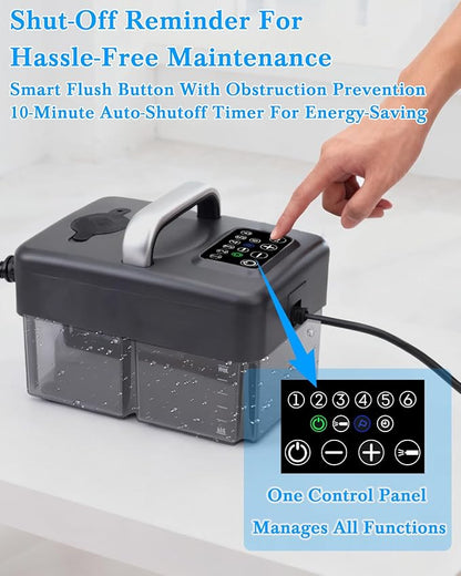 Steam Cleaner for Home - 1600ML Water Tank 15s Heat-Up Portable Steamer for Cleaning, 6 Level Adjustable, 2500W, 45PSI, 250°F Steam, Handheld Steam Cleaner for Car Detailing, Grease, Tile,Grout