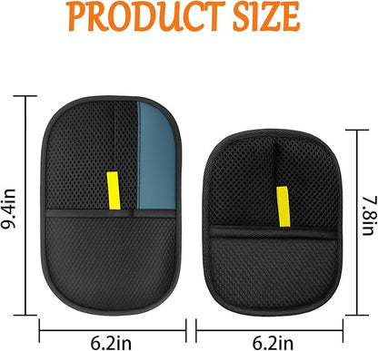 2 Pack Pet Glove for Cats Dogs, Hair Remover Mitt, Easy Clean Shedding Brush, Reusable Mesh Cleaning Glove, Gentle Massage & De-Shedding Tool