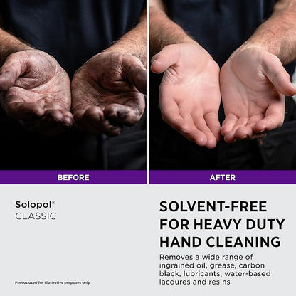 SOLOPOL CLASSIC HEAVY DUTY HAND CLEANSER 2 LITER, 4 COUNT