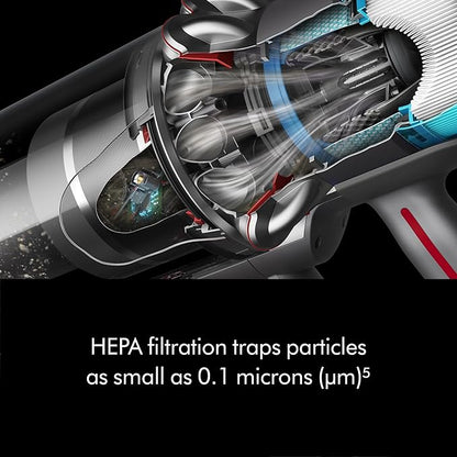 Dyson Gen5outsize Cordless Vacuum, 250AW, 3 Power Modes, Up to 140 Minutes,² XL bin, Illumination Reveals dust, HEPA Filtration, All Floor Types