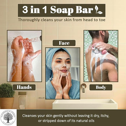 Wavertree & London Assorted Fruity Scents Natural Soap Bars (Pack of 8), 7oz Moisturizing Triple Milled Soap Bars Enriched with Shea Butter and Pure Plant Oils | All Body & Bath Soap