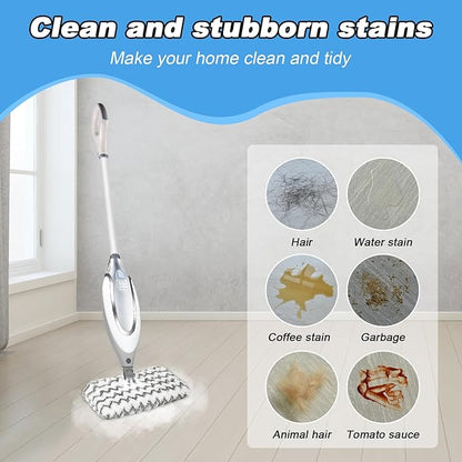 Steam Mop Replacement Pads for Shark S3500 Series S3501 S3601 S3501S S3601C S3550 S3801 S3901 S2901 Steam Pocket Mop,Microfiber Scrub Mop Pads for Deep Cleaning,Reusable and Machine-washable,3 Pack