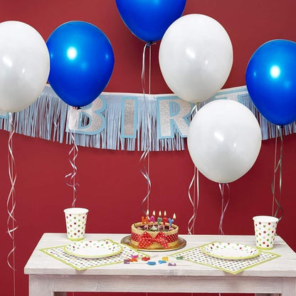 Royal Blue Balloon,100pcs 12 inch Blue balloons for Birthday Party Decoration Wedding Baby Shower Graduation Decoration.