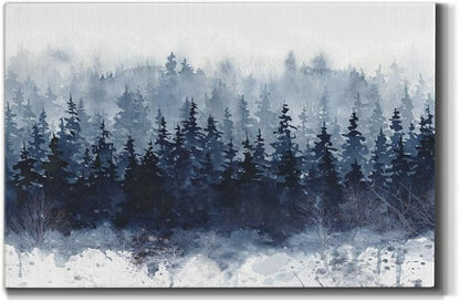 Wexford Home Home Decor Landscape Canvas Wall Art Abstract Floral Painting Modern Pictures Artwork Decoration for Living Room Kitchen Bathroom Office, Ready to Hang