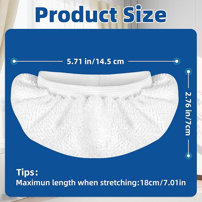 LOVECO 10 Pack Universal Microfiber Cloths for Handheld Steam Cleaner - Compatible with Bissell Steam Shot, Comforday, PurSteam, Wagner, etc - Reusable Washable Microfiber Rags