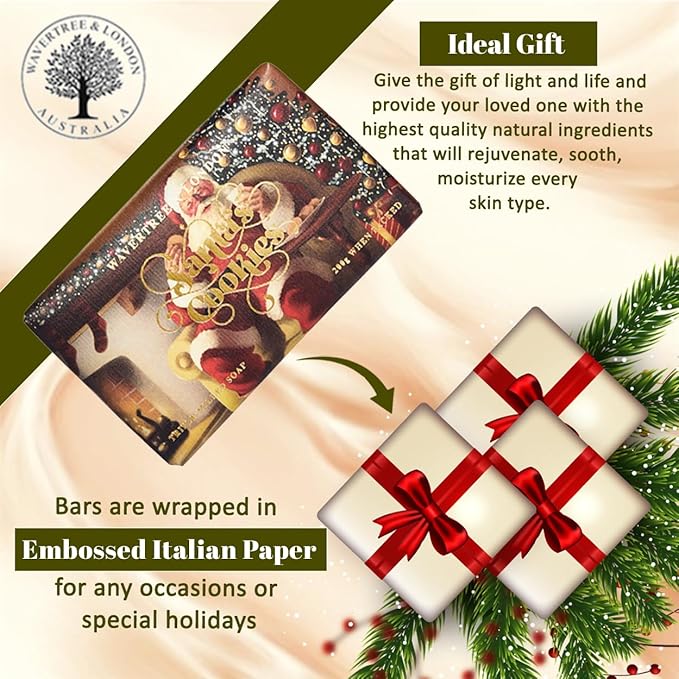 Wavertree & London Assorted Floral Elegance Scents Natural Soap Bars (Pack of 8), 7oz Moisturizing Triple Milled Soap Bars Enriched with Shea Butter and Pure Plant Oils | All Body & Bath Soap