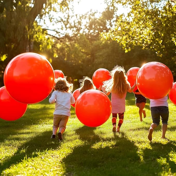 30 Pack Red Balloons 36 Inch Red Latex Party Large Balloon Bulk for Various Party Events Decorations