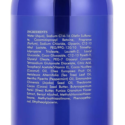 Tea Tree Body Wash with Mint & Shower Gel with Vitamin E for Jock Itch, Eczema, Ringworm, Body Odor, Body Wash Women & Men with Added Body Oils,LARGE 20.2 FL Oz Bottle (Tea Tree Mint, Pack of 2)