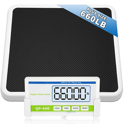 Medical Scale 660lb, Extra Wide Medical Grade Physician Scale for Body Weight with 13"x12.6" Platform for Home, Office, Hospital, Gym & Bariatric etc