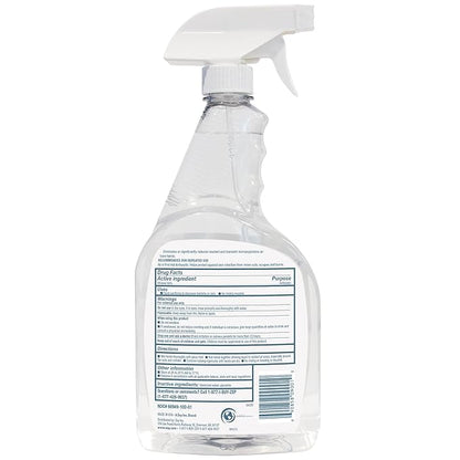 Zep Alcohol Hand Sanitizer Spray - 32 oz (Case of 12) 90001-70% Ethanol-Based, Non-Foaming for Dispensers, Manufactured in the USA